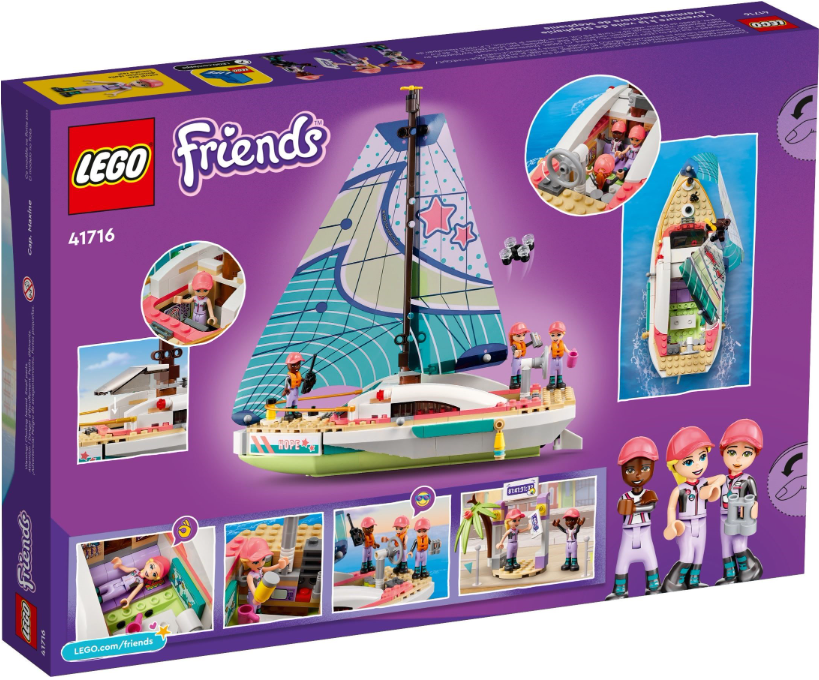 LEGO FRIENDS AVENTURA NAUTICA A LUI STEPHANIE, 41716