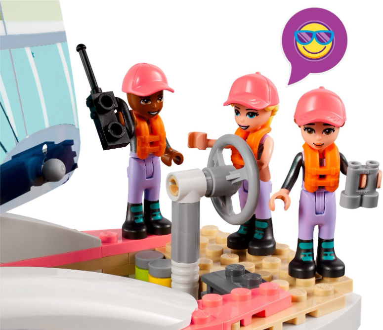 LEGO FRIENDS AVENTURA NAUTICA A LUI STEPHANIE, 41716