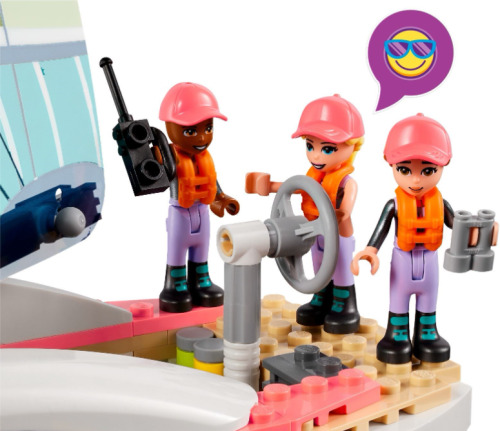 LEGO FRIENDS AVENTURA NAUTICA A LUI STEPHANIE, 41716