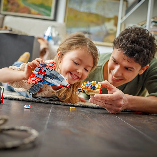 LEGO Marvel: Captain America vs. Thanos, 76319