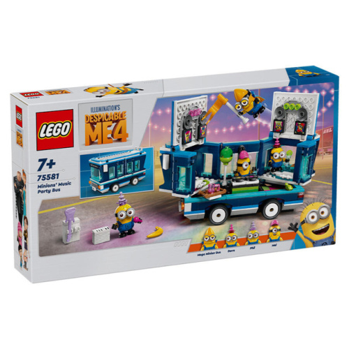 LEGO Minions Autobuzul Muzical,  75581