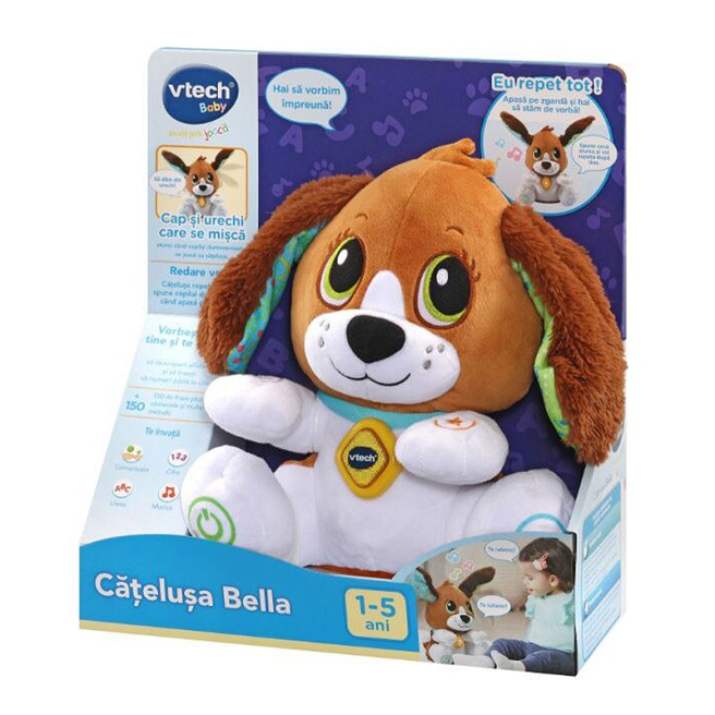 Cățelușa interactivă moale Bella VT610112