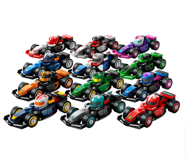 LEGO FORMULA 1 F1 COLLECTIBLE RACING CARS, 71049