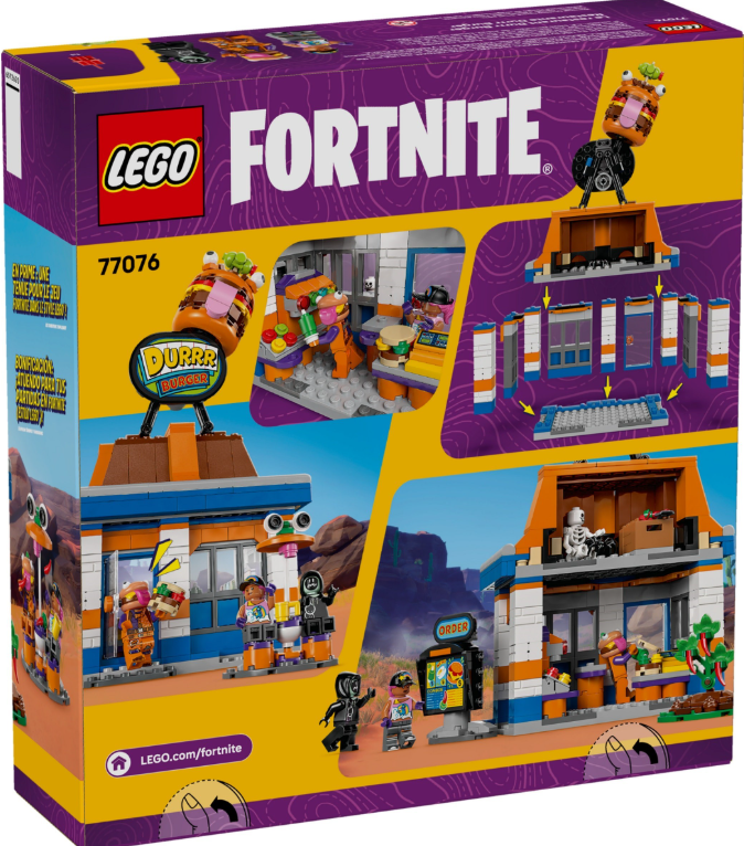 LEGO FORTNITE DURRR BURGER RESTAURANT, 77076