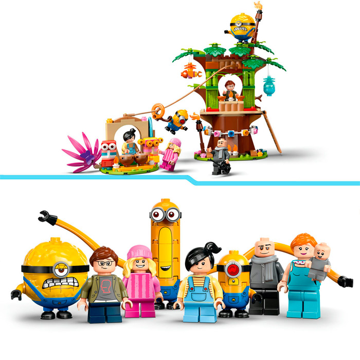 LEGO Minions „Minionii și conacul familiei Gru”, 75583