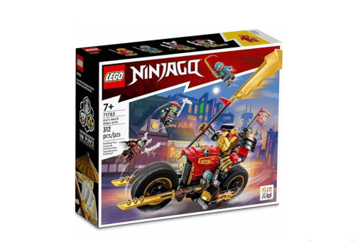 LEGO Ninjago Kais Mech Rider EVO Motocicleta EVO a lui Kai, 312 piese, 71783
