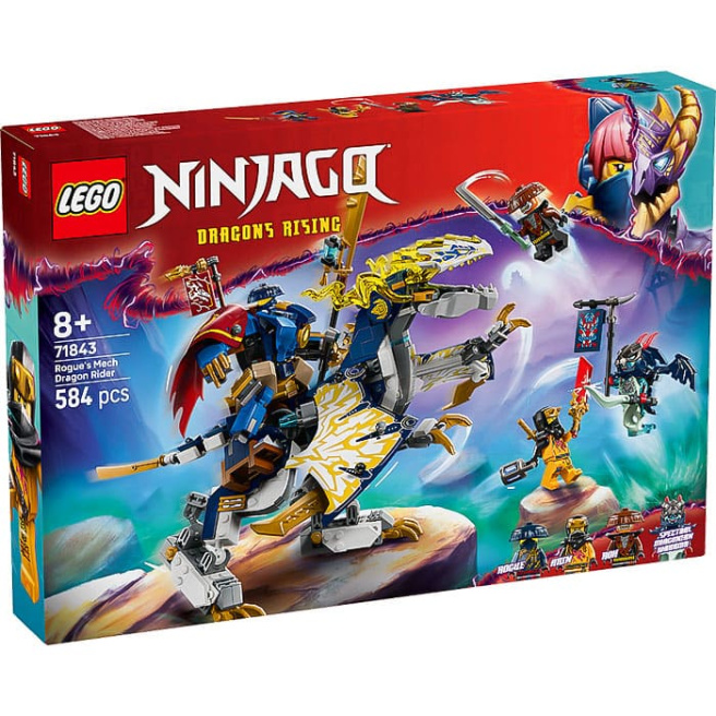 LEGO Ninjago Rogue, Călărețul Dragonului Mecanic, 71843