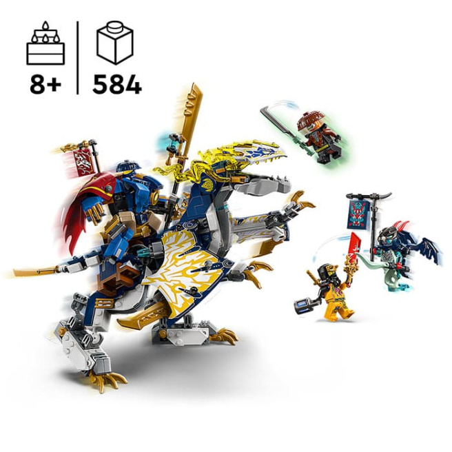 LEGO Ninjago Rogue, Călărețul Dragonului Mecanic, 71843