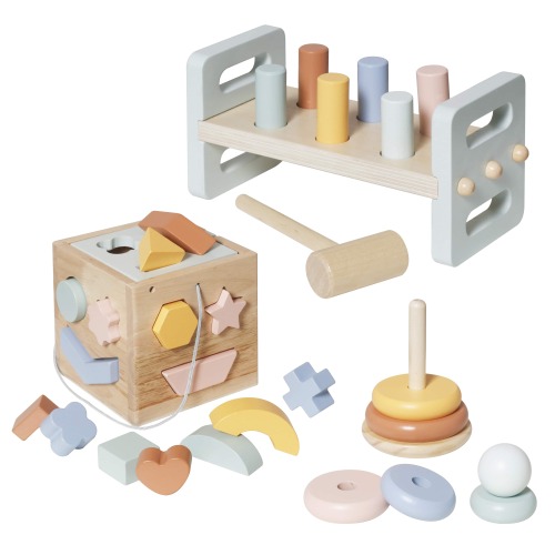 Set de jucării educative din lemn, W12D757