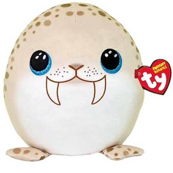 Подушка — Морж Walrus 25 см (Squishy Beanies) TY39265