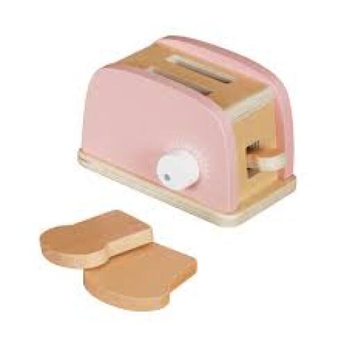 Set de jucării de bucătărie din lemn, roz W10D861B