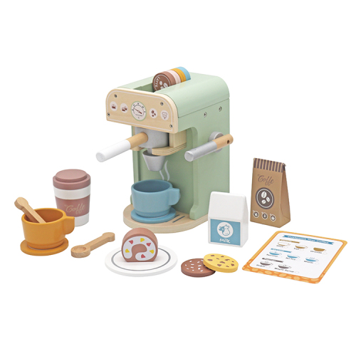 Espressor din lemn cu accesorii W10D806