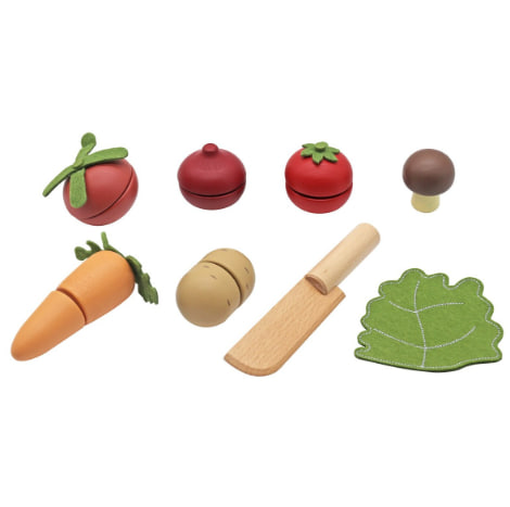 Set de jucării din lemn cu legume W10B472