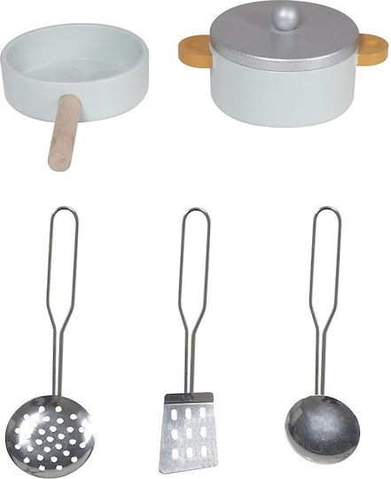 Bucătărie din lemn cu accesorii 58,5*29,5*85cm, W10K001