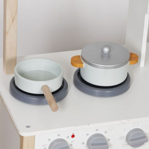 Bucătărie din lemn cu accesorii 58,5*29,5*85cm, W10K001