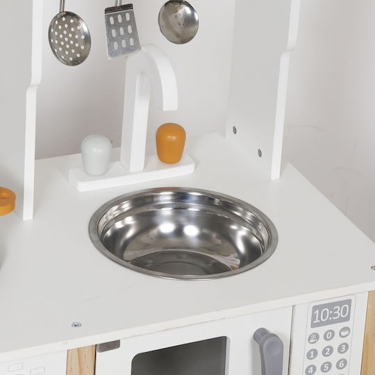 Bucătărie din lemn cu accesorii 58,5*29,5*85cm, W10K001