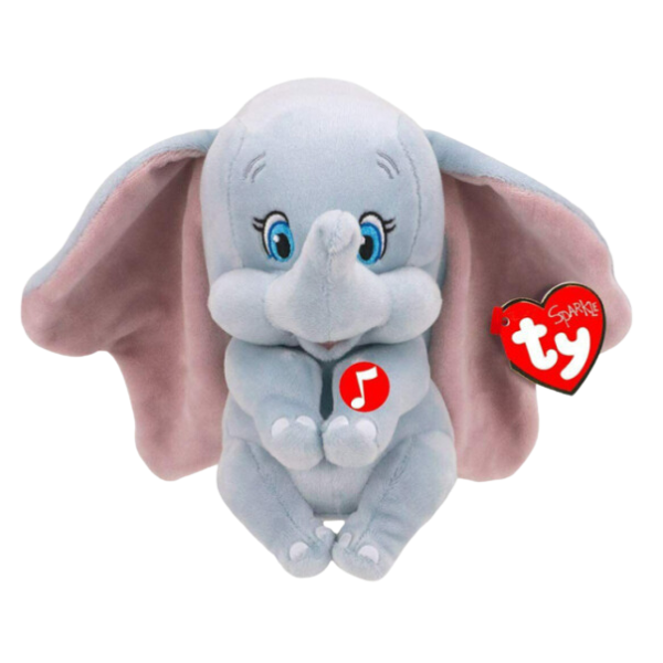Слоник Dumbo 15 см (Sparkle), со звуковыми эффектами TY41095