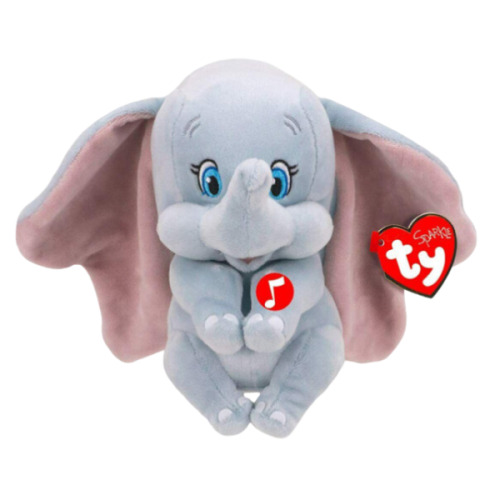 Слоник Dumbo 15 см (Sparkle), со звуковыми эффектами TY41095