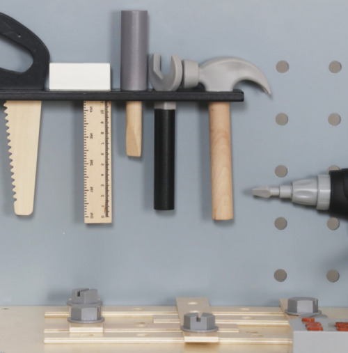 Masă de scule din lemn pentru copii, 56*31*86 cm, W03D234B