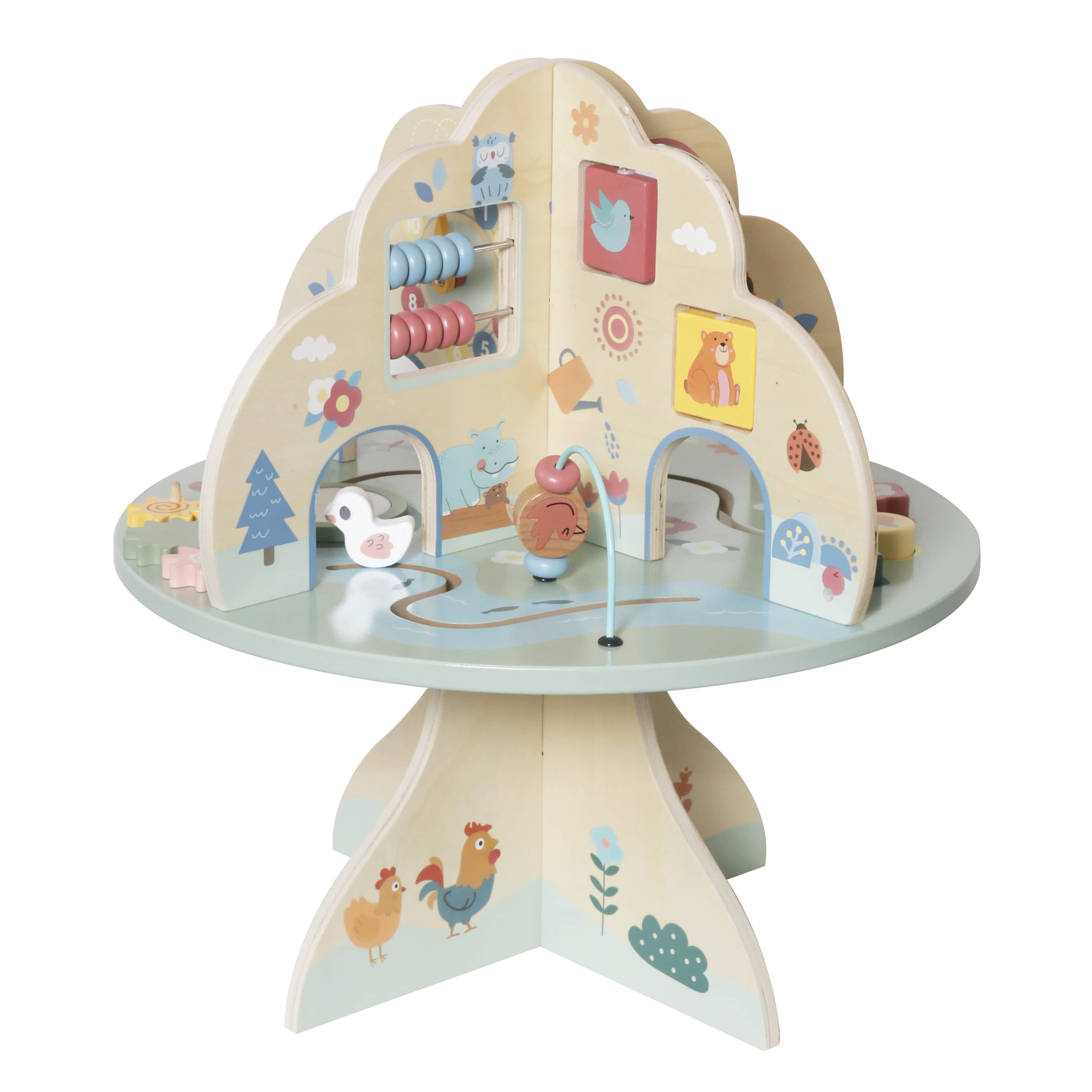 Panou senzorial din lemn, W12D751