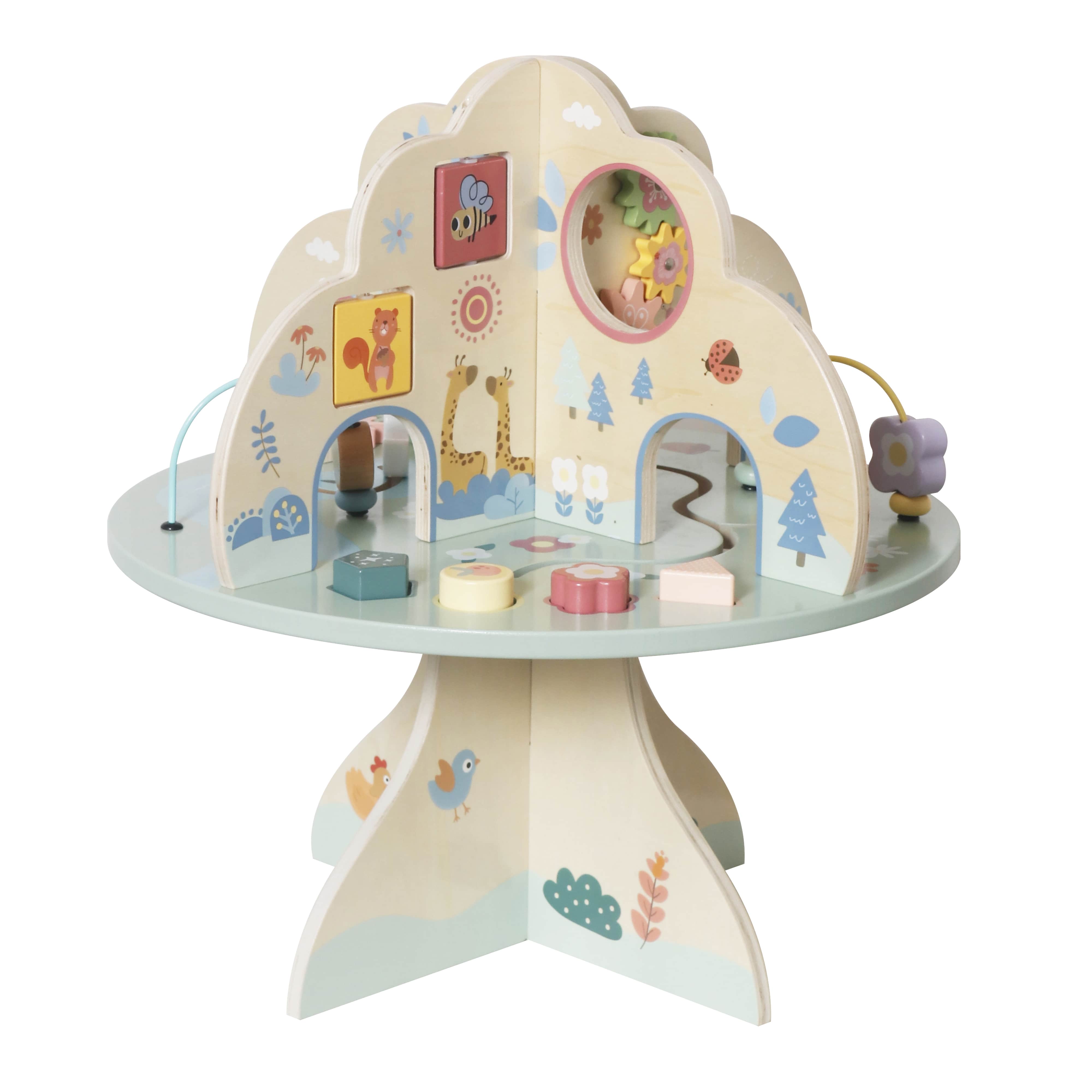 Panou senzorial din lemn, W12D751