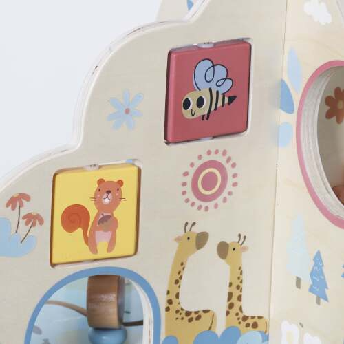 Panou senzorial din lemn, W12D751