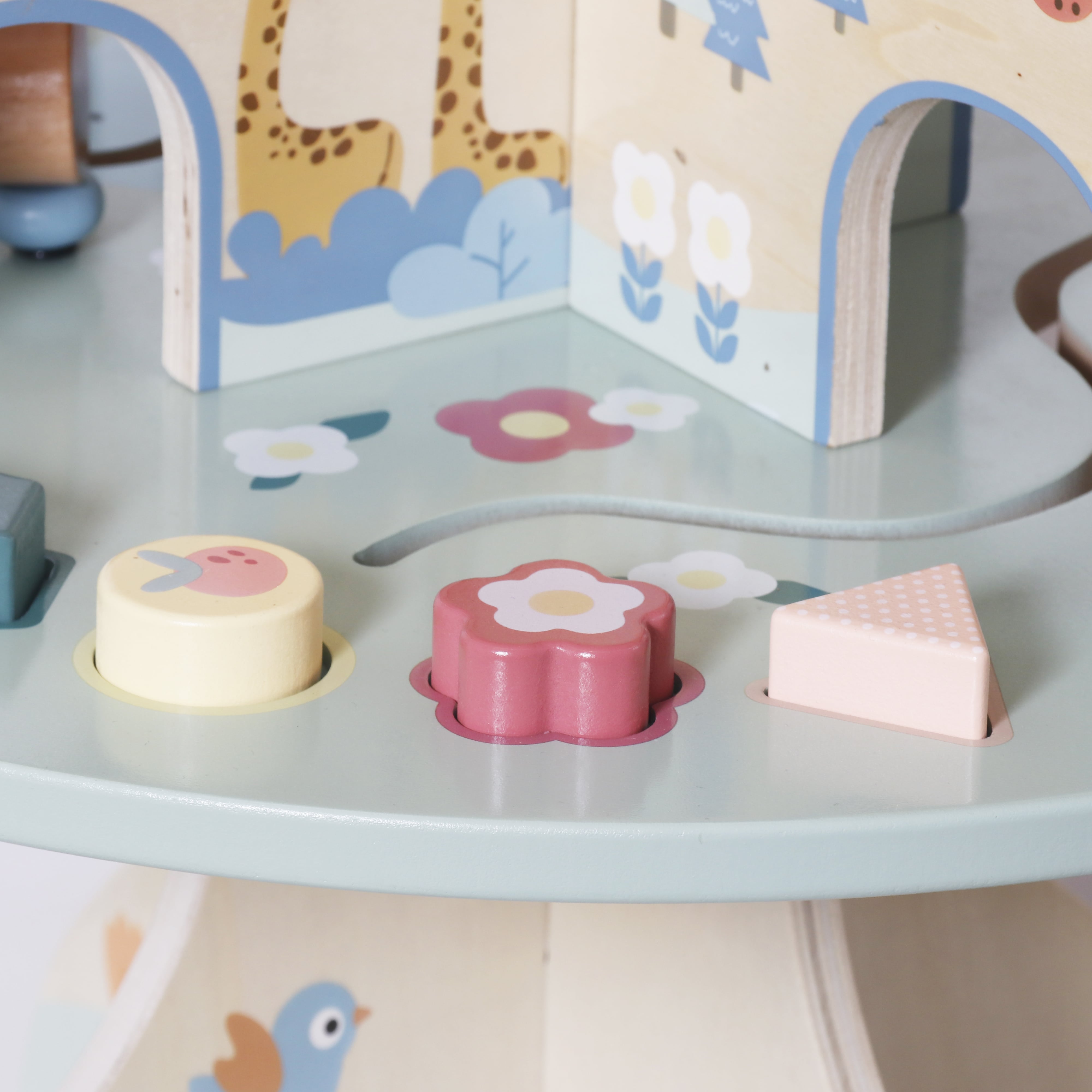 Panou senzorial din lemn, W12D751