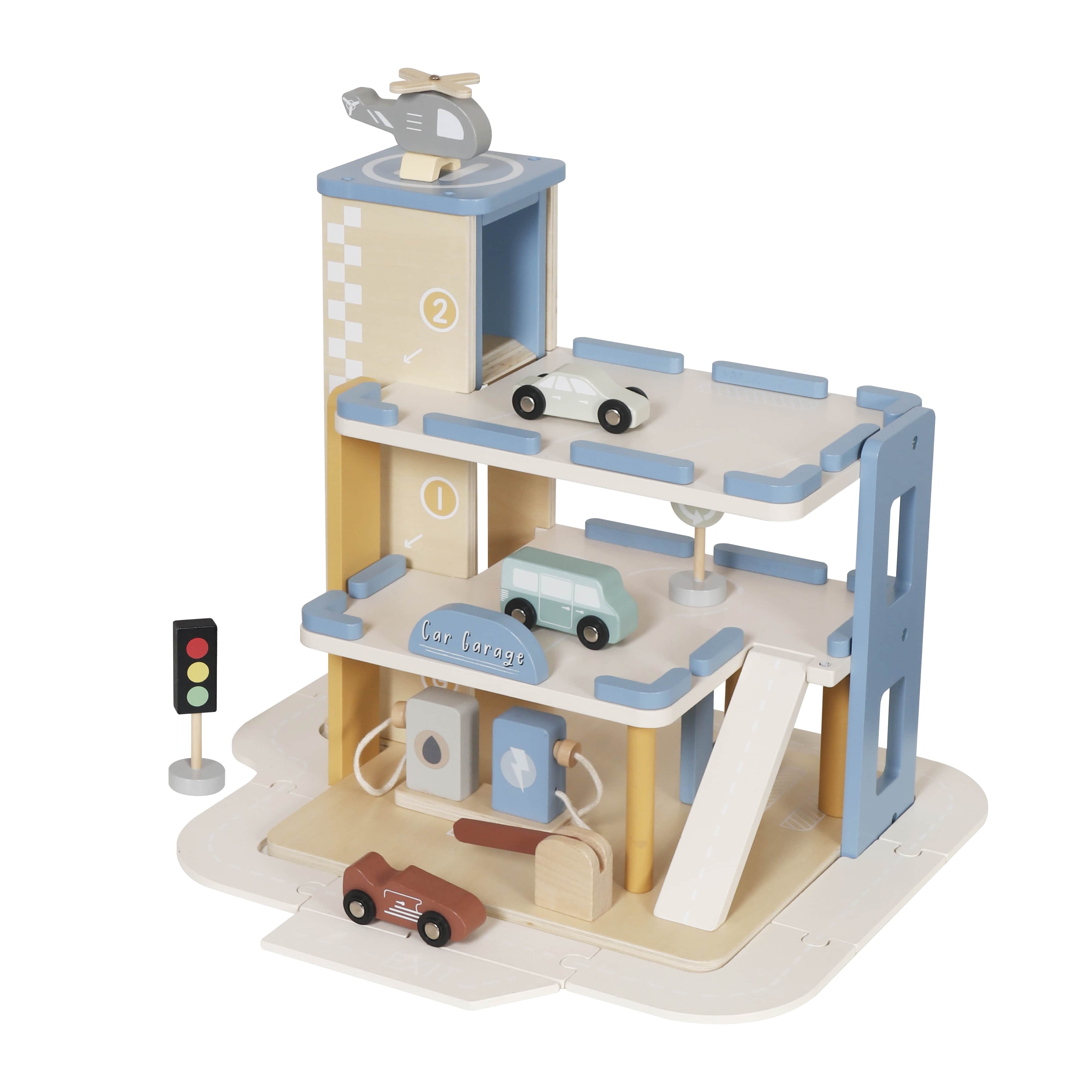 et de joacă din lemn pentru parcare, W04B141