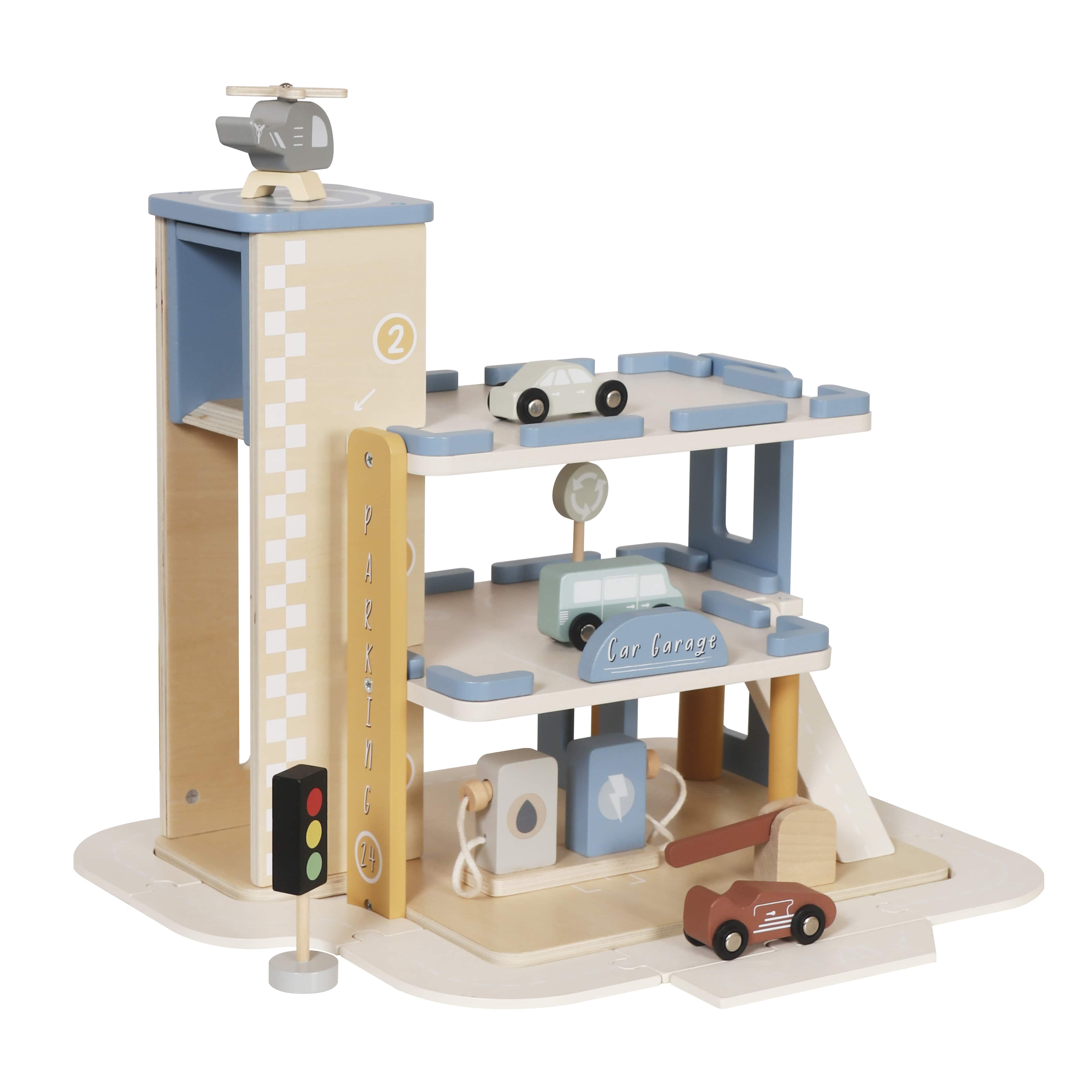 et de joacă din lemn pentru parcare, W04B141