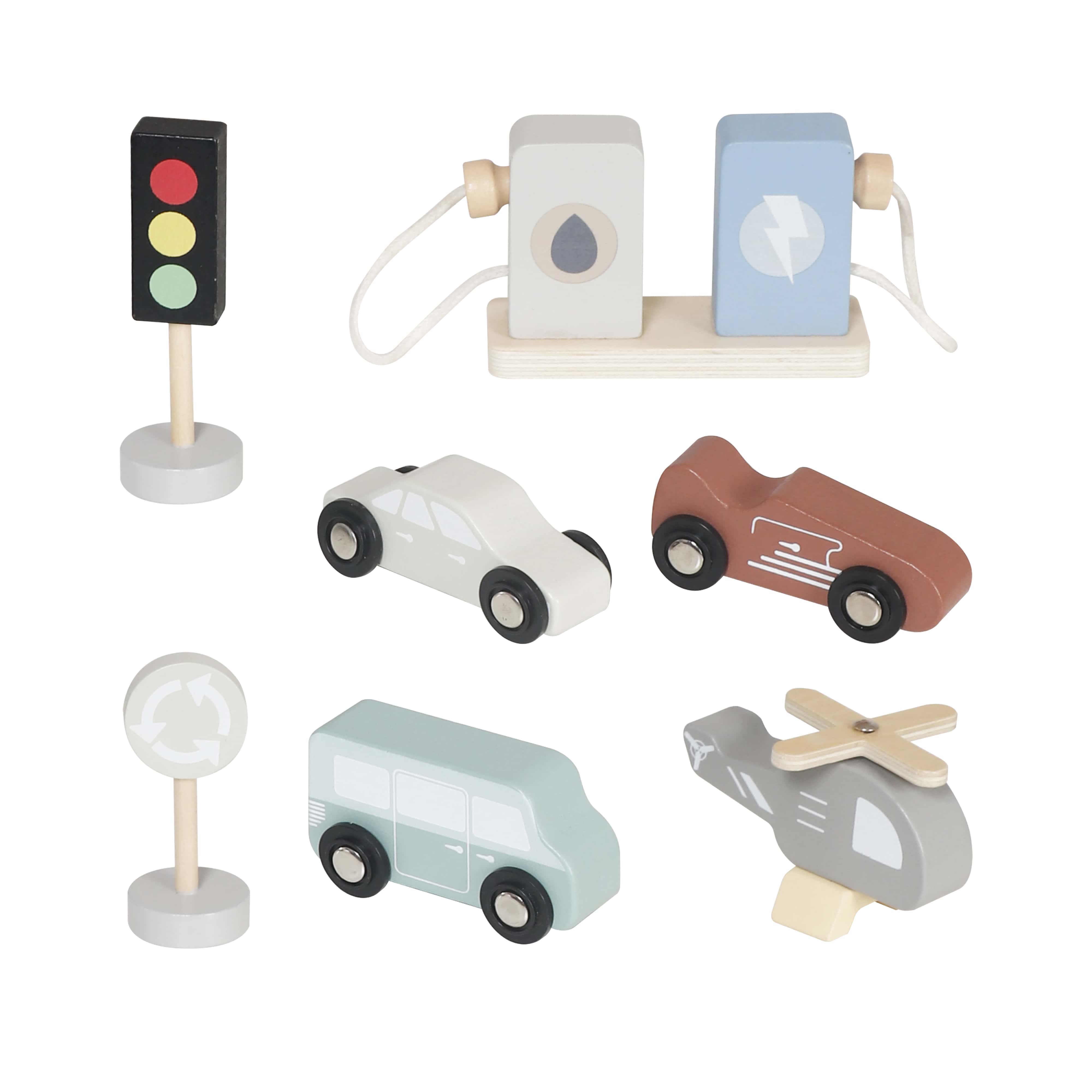 et de joacă din lemn pentru parcare, W04B141