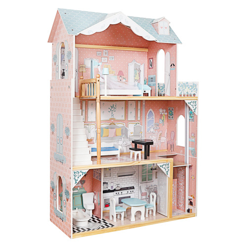 Casă de păpuși din lemn 82*33*121 cm, W06A400C