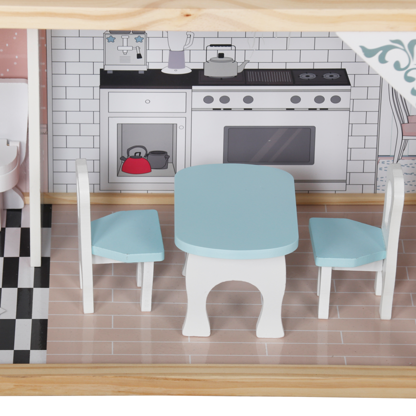 Casă de păpuși din lemn 82*33*121 cm, W06A400C