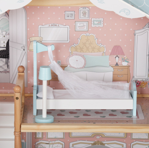 Casă de păpuși din lemn 82*33*121 cm, W06A400C