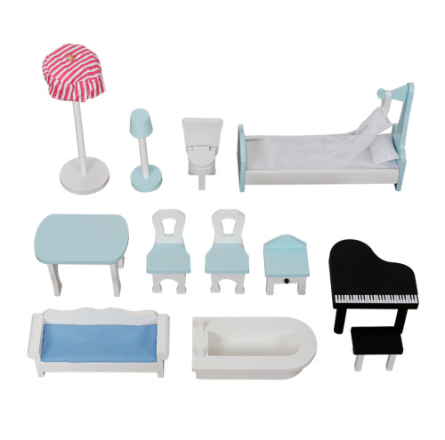 Casă de păpuși din lemn 82*33*121 cm, W06A400C