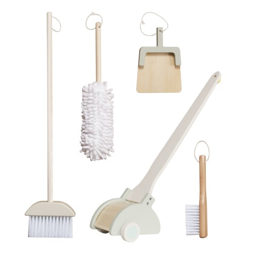 ChatGPT said:  Set de joacă din lemn „Curățenie”, W10L067