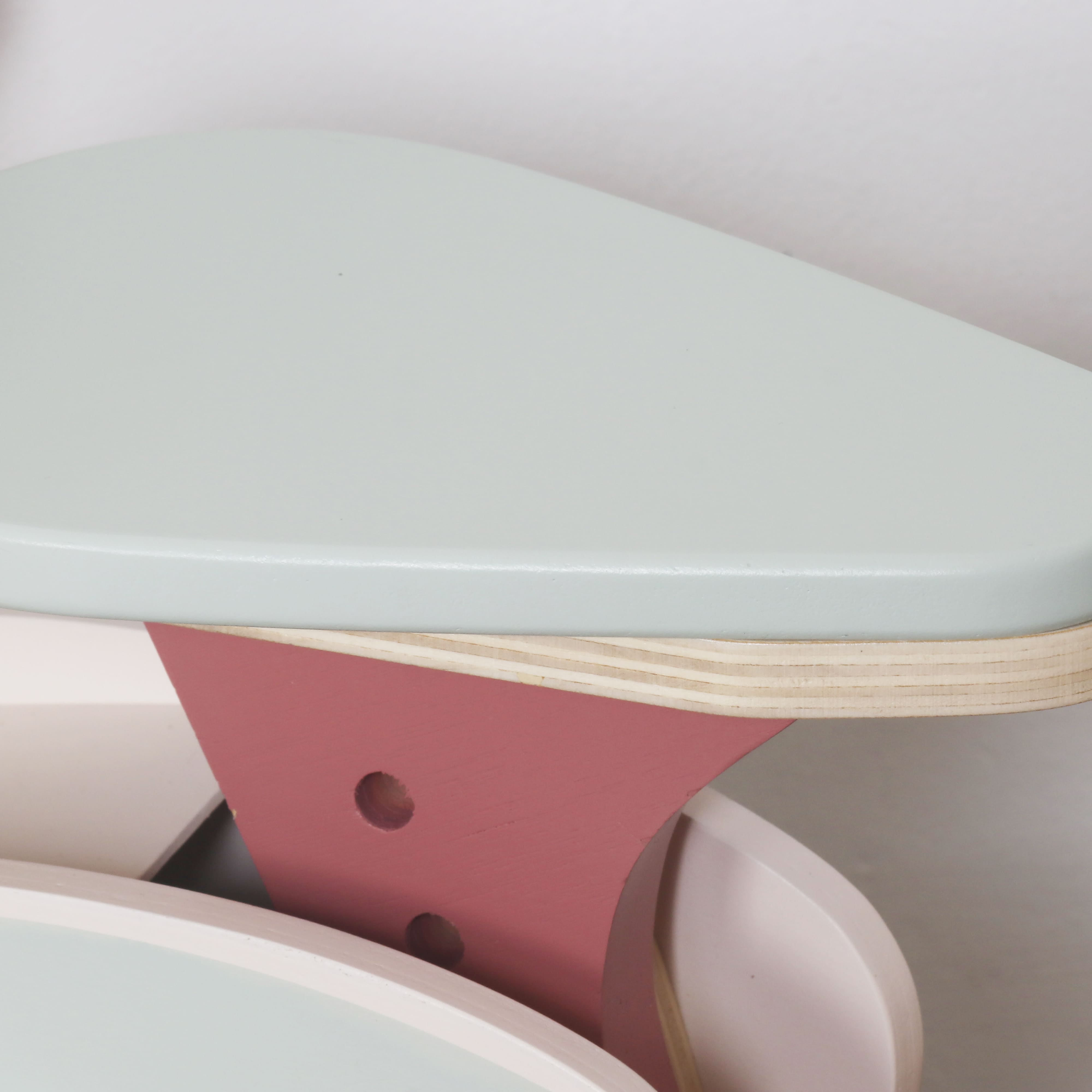 Motocicletă din lemn „Pizza Delivery”, 80×39×54 cm, W16C367