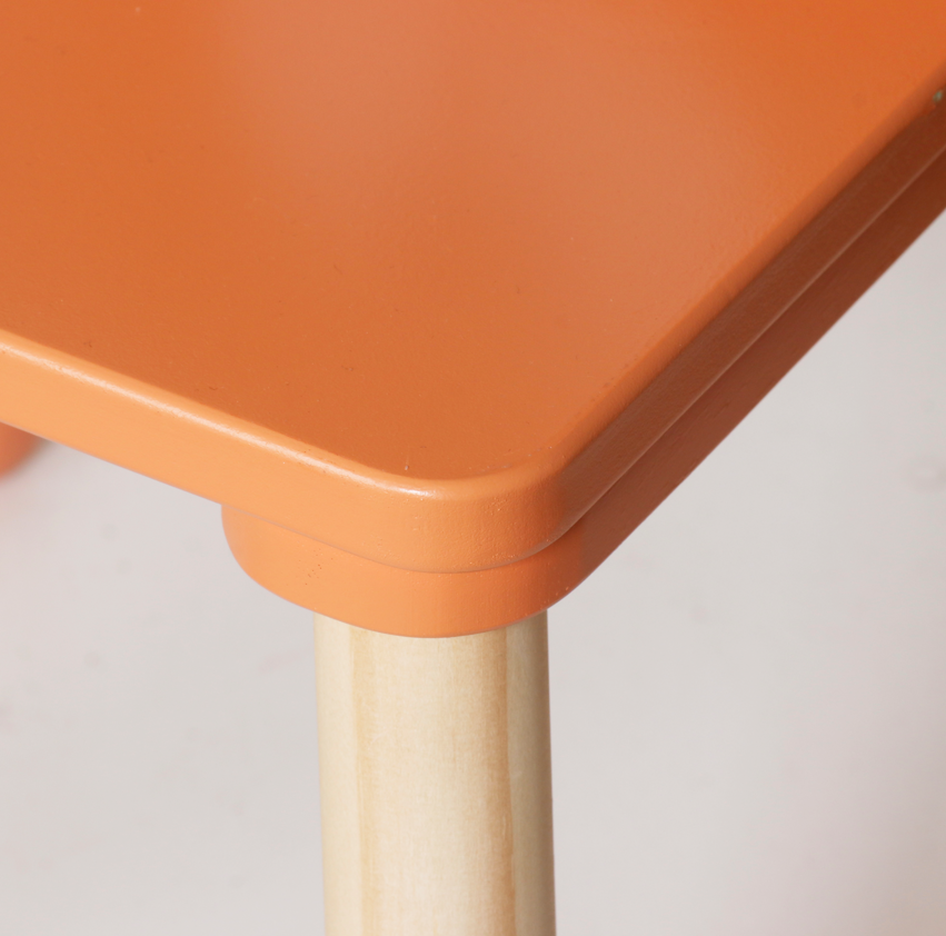 Set masă și 2 scaune din lemn, W08G410B