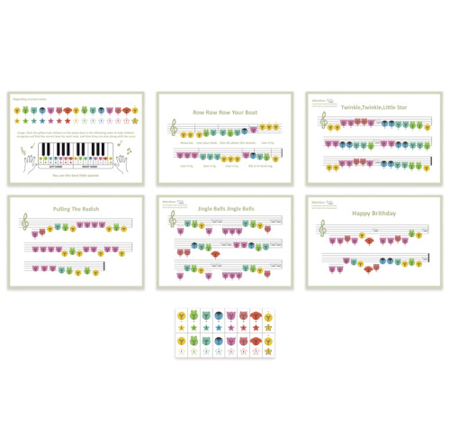 Pian din lemn cu scaun, W07K031