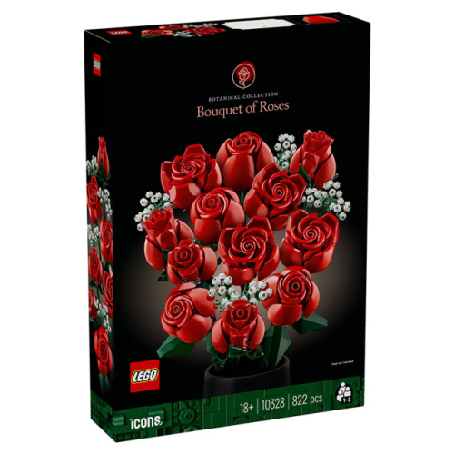 Конструктор LEGO Icons Букет роз 10328