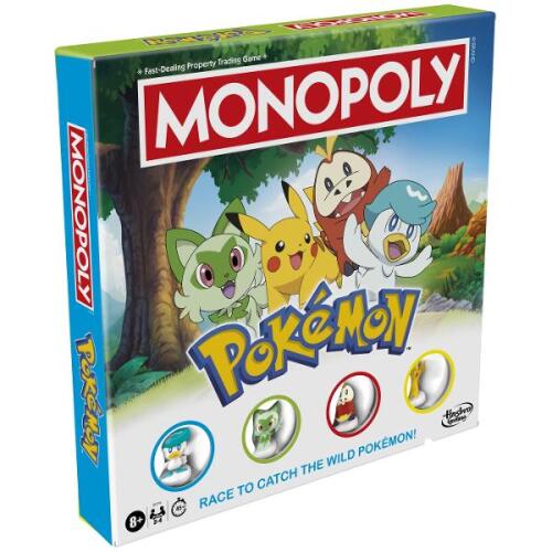 MONOPOLY JOC MONOPOLY POKEMON IN LIMBA ENGLEZA, G0716