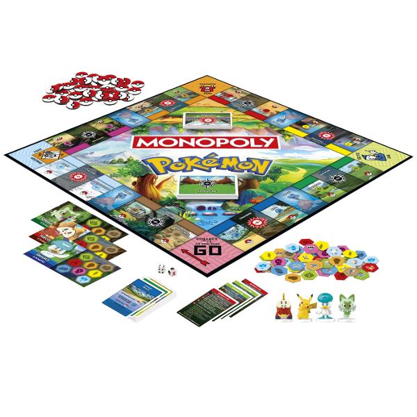 MONOPOLY JOC MONOPOLY POKEMON IN LIMBA ENGLEZA, G0716