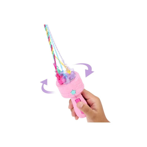 Papusa Barbie Dreamtropia cu aparat de coafat, MTJCW55