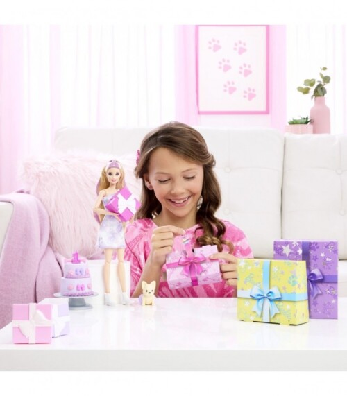 Кукла Барби Распаковка Набор для вечеринки Блондинка, MTJFG70