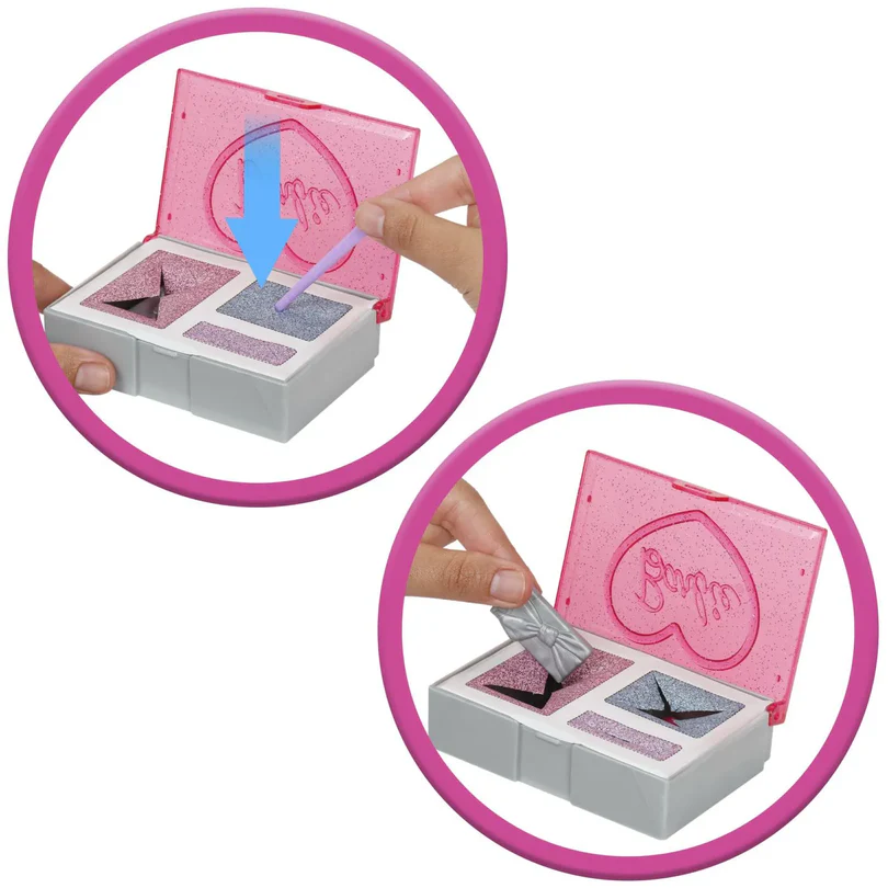 Кукла Барби Набор для вечеринки: распаковка, фиолетовая кукла Барби и 10 аксессуаров-сюрпризов, MTJFY67