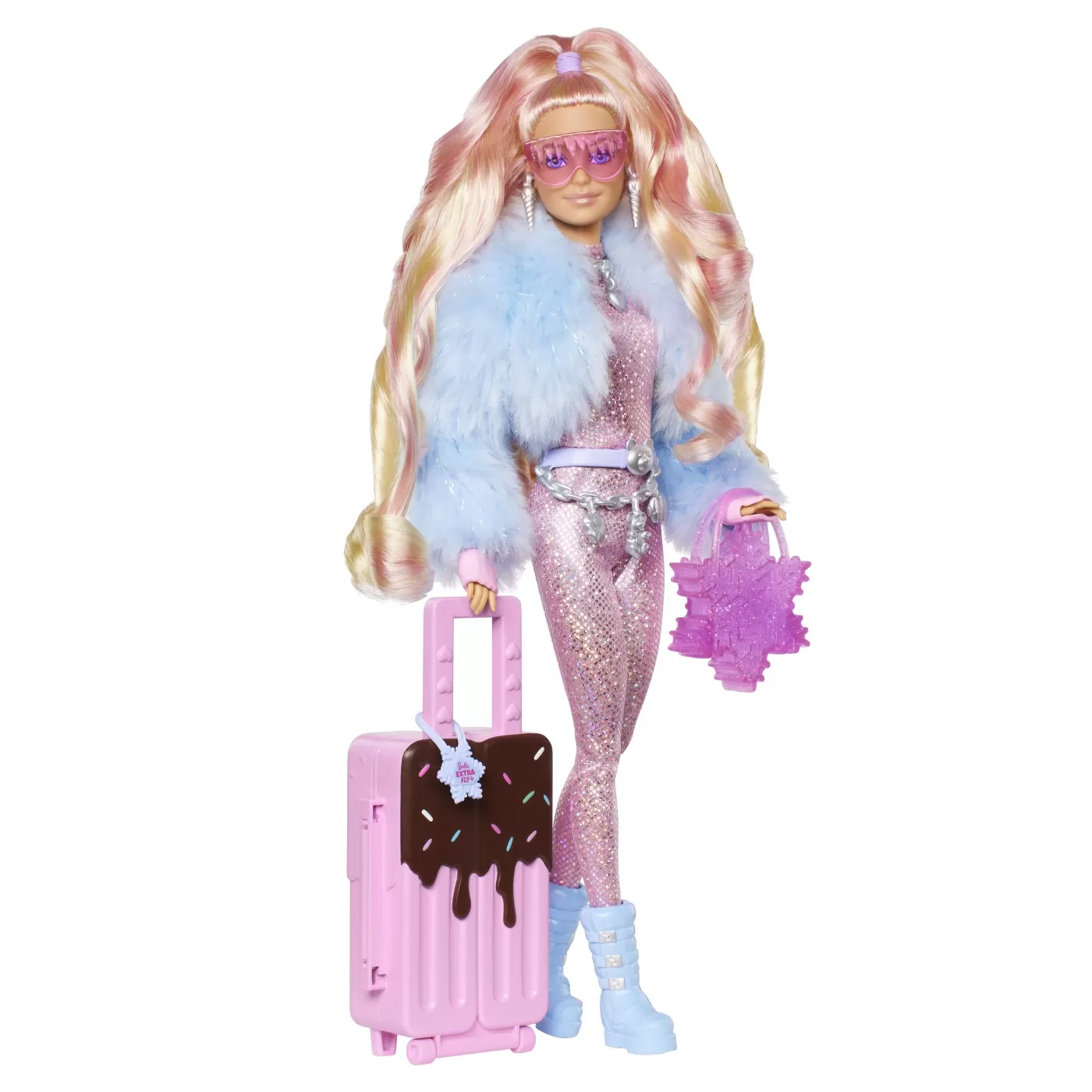 BARBIE EXTRA FLY PAPUSA BARBIE BLONDA LA MUNTE, MTHPB16