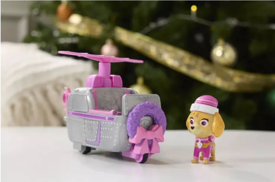 PATRULA CATELUSILOR VEHICUL SI FIGURINA SKYE CU ACCESORII DE CRACIUN, 6074039_20153733