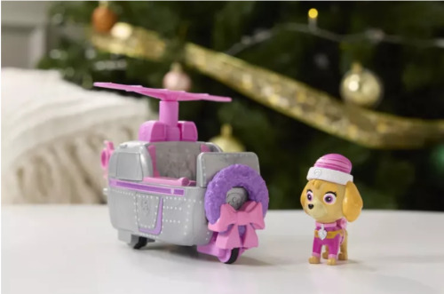 PATRULA CATELUSILOR VEHICUL SI FIGURINA SKYE CU ACCESORII DE CRACIUN, 6074039_20153733