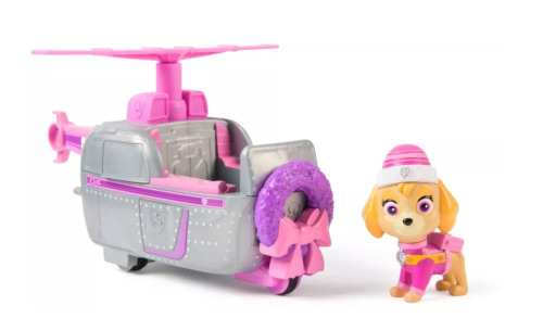 PATRULA CATELUSILOR VEHICUL SI FIGURINA SKYE CU ACCESORII DE CRACIUN, 6074039_20153733