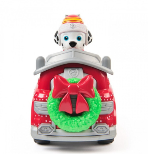 PATRULA CATELUSILOR VEHICUL SI FIGURINA MARSHALL CU ACCESORII DE CRACIUN, 6074039_20153732