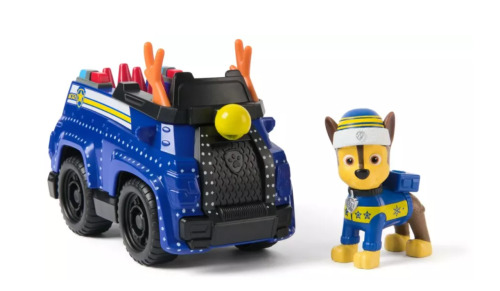 PATRULA CATELUSILOR VEHICUL SI FIGURINA CHASE CU ACCESORII DE CRACIUN, 6074039_20153731